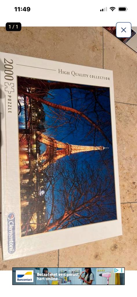 Pakketprijs puzzels, Hobby en Vrije tijd, Ophalen, Zo goed als nieuw, Legpuzzel