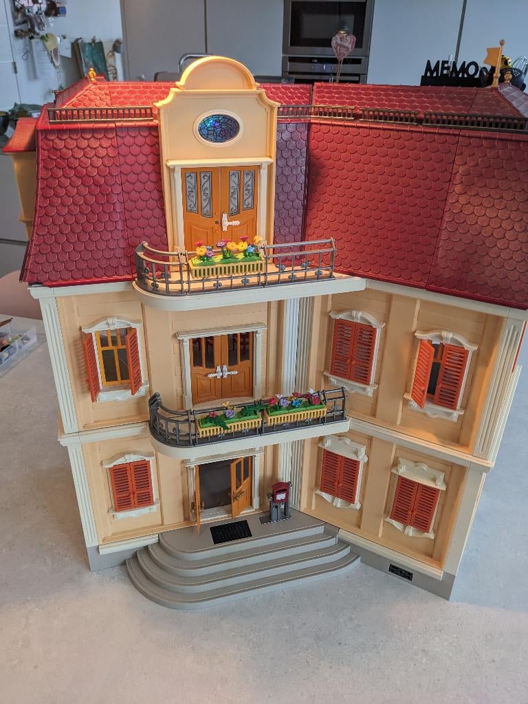 Playmobil groot woonhuis 5302 met inrichting, Ophalen of Verzenden, Gebruikt, Complete set