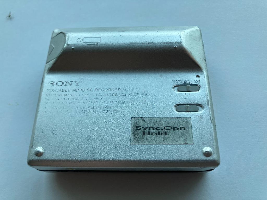 Sony Minidisk speler/recorder MZ-R70 + kabels, Audio, Tv en Foto, Walkmans, Discmans en Minidiscspelers, Minidisc-speler, Ophalen of Verzenden