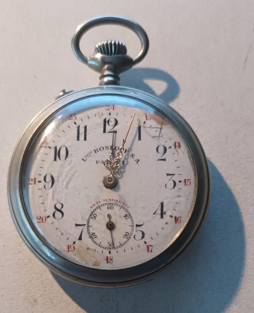 Montre a gousset, Ophalen