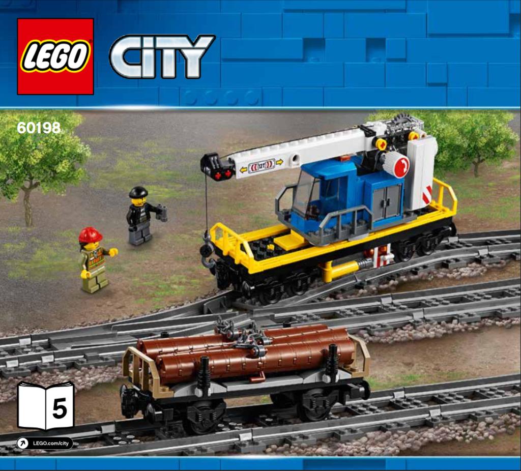 Lego trein 60198: 3 goederenwagons (Nieuw!!!), Enlèvement ou Envoi, Neuf, Ensemble complet, Lego