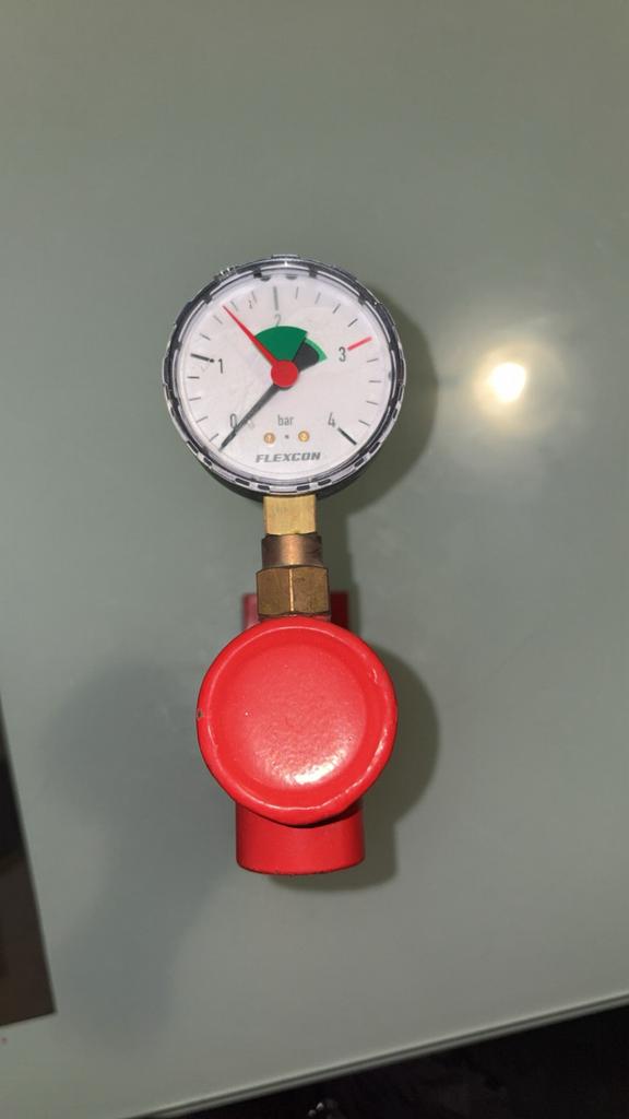 manomètre pour circuit de chauffage / vase d’expansion, Enlèvement, Comme neuf