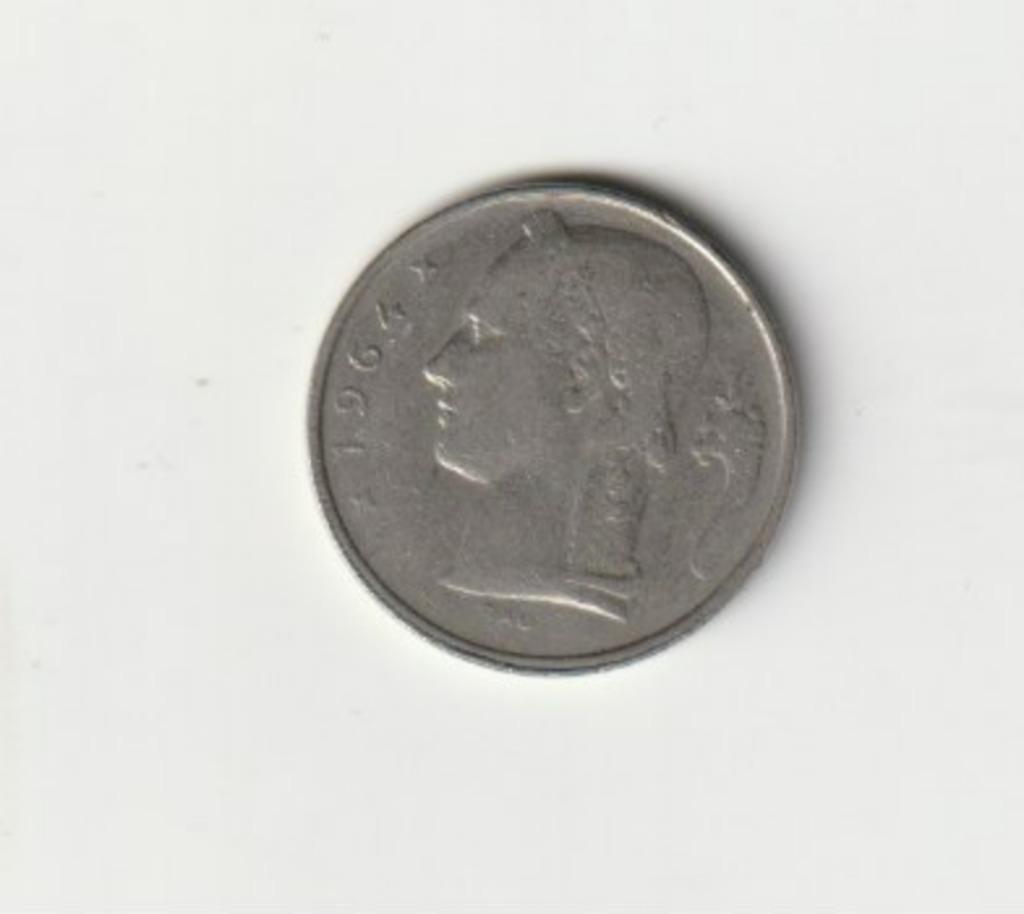 BELGIQUE BELGIUM BAUDOUIN 5 FRANCS 1964 FR, Enlèvement ou Envoi, Métal, Monnaie en vrac