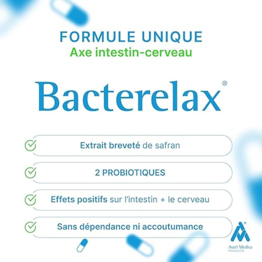Bacterelax Anti-Stress Positive Mood LIVRAISON GRATUITE, Envoi, Neuf, Autres types