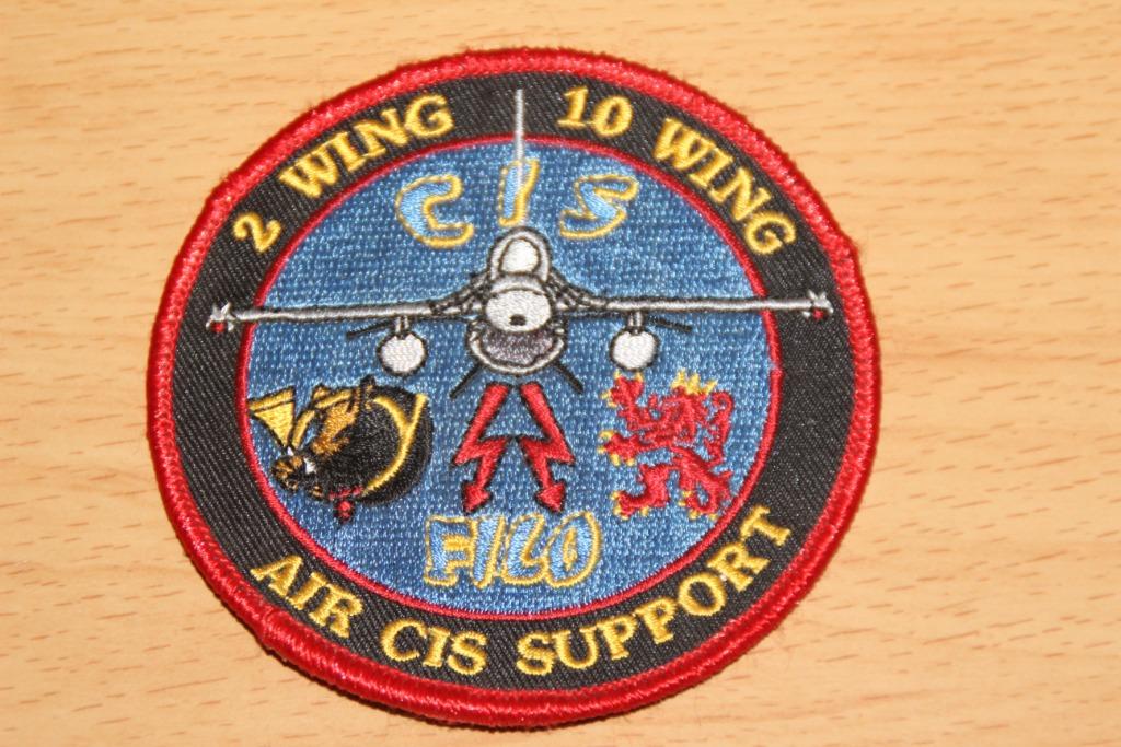 ABL Patch " 2 Wing - 10 Wing - Air CIS Support" (CIS FILO), Envoi, Armée de l'air, Emblème ou Badge
