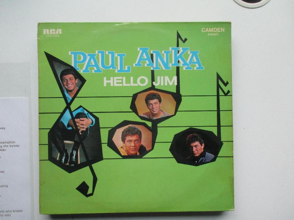 PAUL ANKA: varia lp's, varia platenmaatschappijen, Ophalen of Verzenden, Zo goed als nieuw, Cd of Plaat