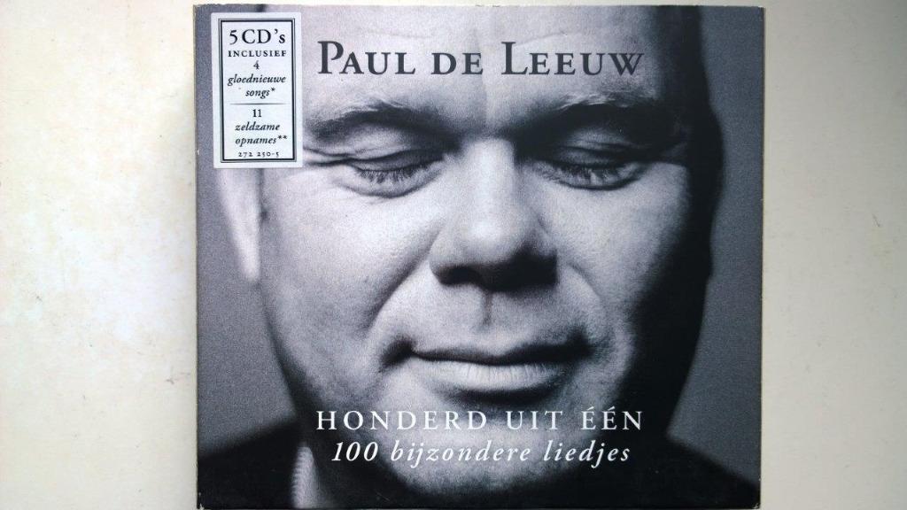 Paul de Leeuw - Honderd Uit Eén (100 Bijzondere Liedjes), Verzenden, Zo goed als nieuw, Pop