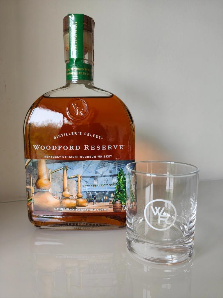 Woodford Reserve Holiday Edition 2021 Whisky (Édition Limité, Neuf, Enlèvement ou Envoi, Pleine, Autres types