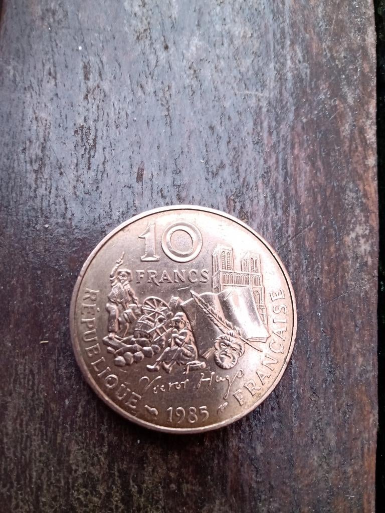 STUK FRANKRIJK 1885/1985 VICTOR HUGO 10 FRANCS C. Lesot, Ophalen of Verzenden, Frankrijk
