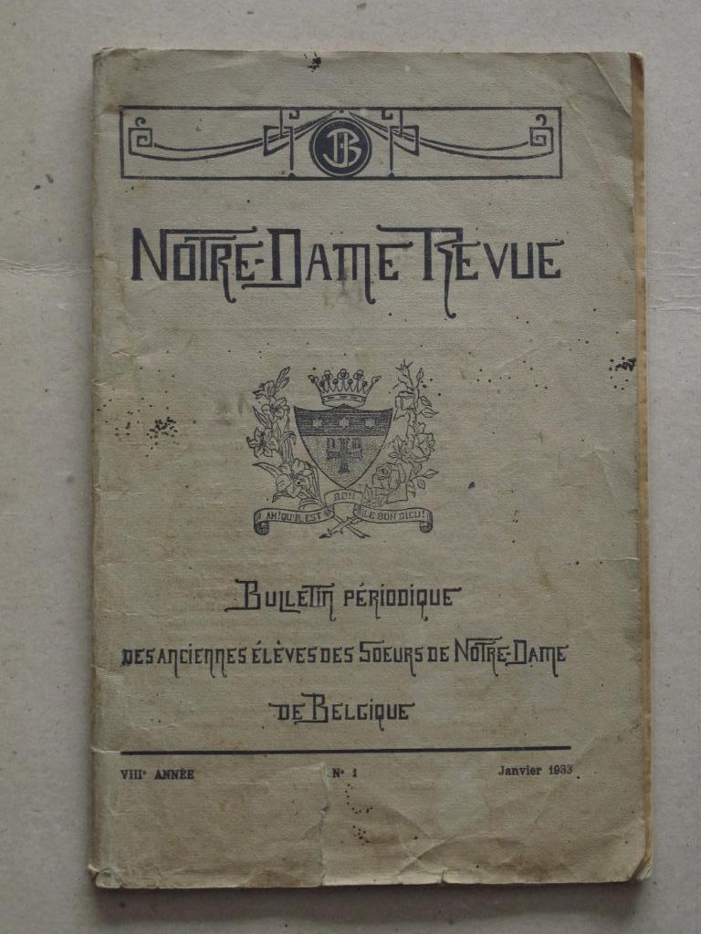revue "Notre-Dame Revue", Envoi, Journal ou Magazine