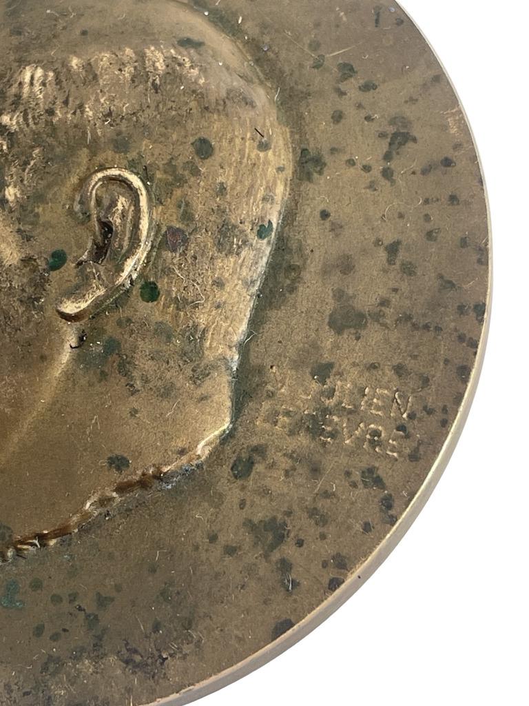 Bronzen medaille — Hommage aan dokter H. Brabant 1952-1975, Ophalen of Verzenden, Brons