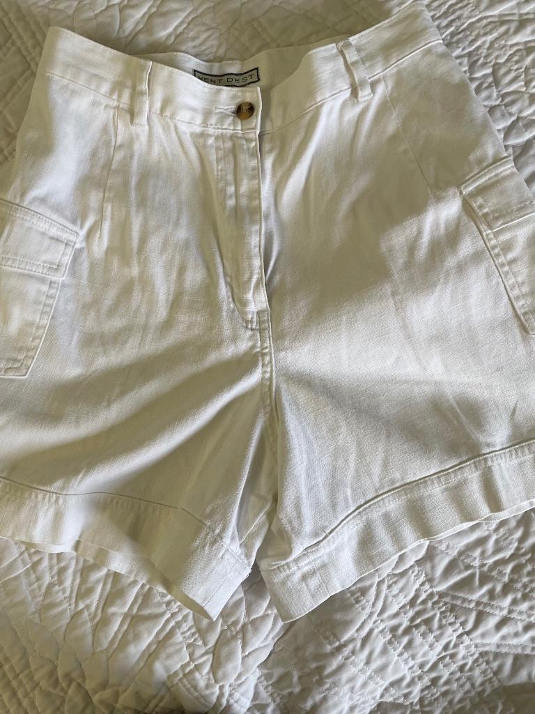 Bermuda wit, maat M, Kleding | Dames, Maat 38/40 (M), Kort, Wit, Ophalen of Verzenden