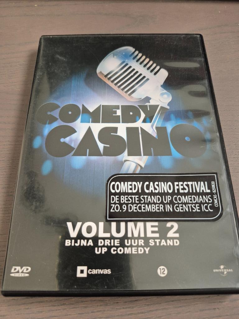 Dvd Comedy Casino volume 2, Cd's en Dvd's, Vanaf 12 jaar, Ophalen of Verzenden, Zo goed als nieuw, Stand-up of Theatershow