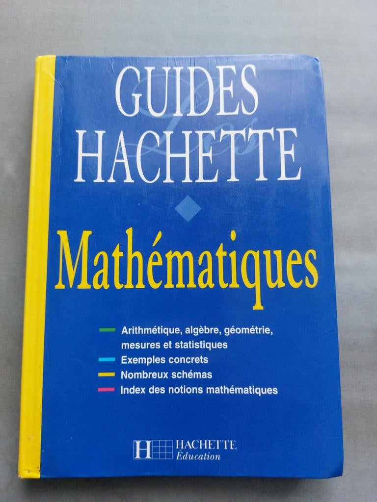 Mathématiques Guides Hachette, Enlèvement, Utilisé