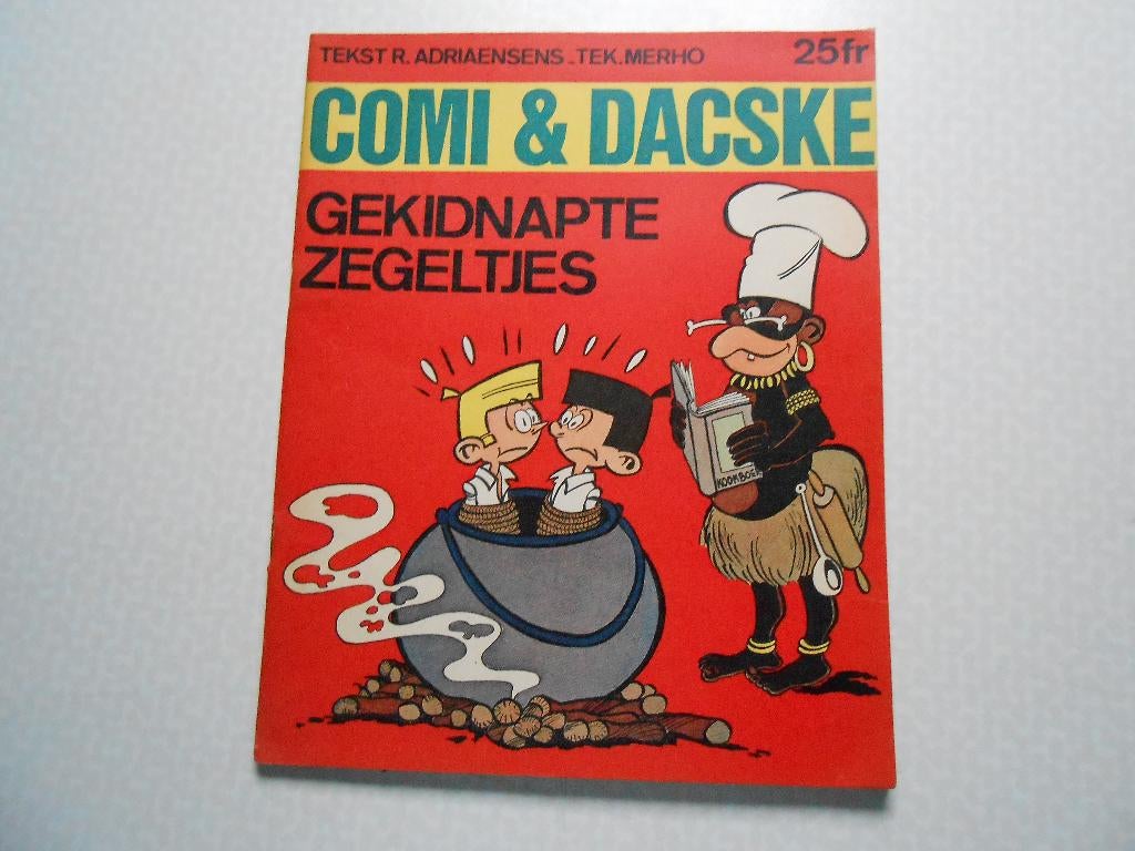 Comi en Dacske Gekidnapte zegeltjes 1966 1 ste druk., Boeken, Stripverhalen, Eén stripboek, Merho, Ophalen of Verzenden, Zo goed als nieuw