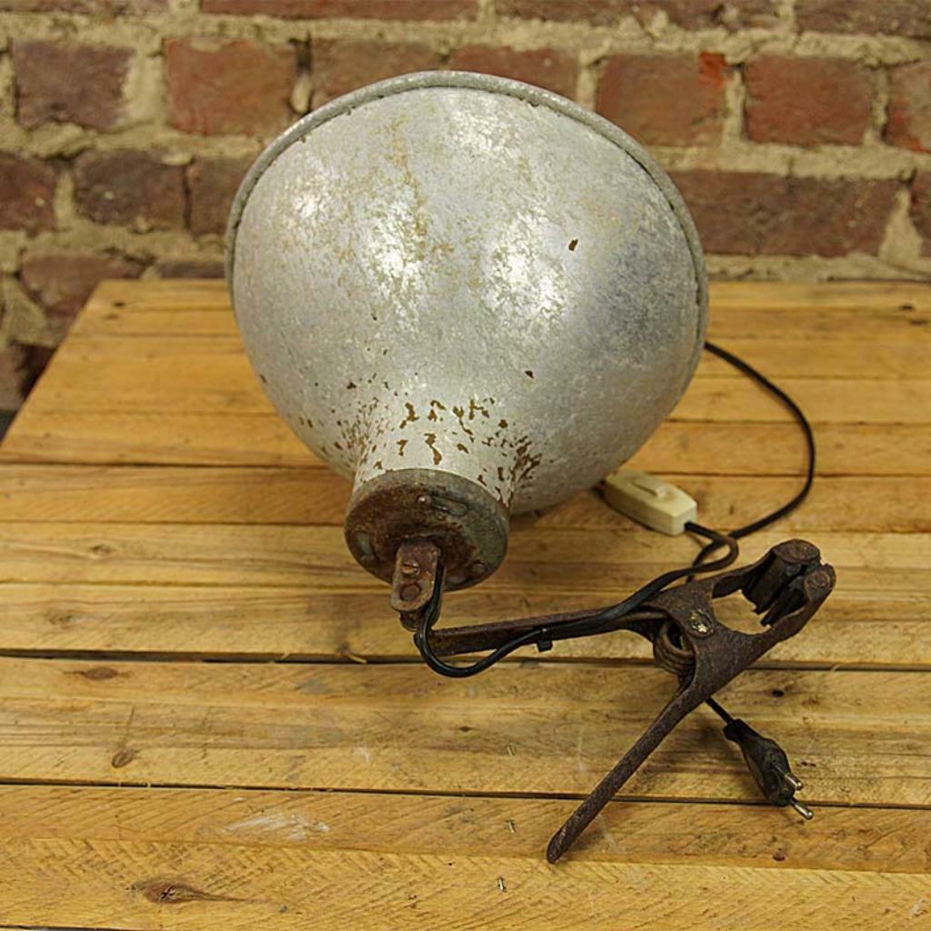 Armatuur met knijper  Aluminium lampenkap 2019021, Ophalen