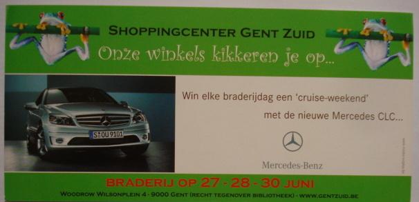 Mercedes-Benz CLC CL203 2008 2pp. Brochure Catalogue Prospek, Verzenden, Nieuw, Mercedes
