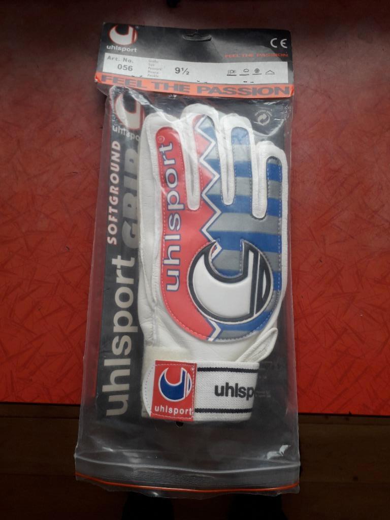 Gants de gardien de but Uhlsport 90's, Sport en Fitness, Voetbal, Ophalen of Verzenden, Nieuw, Handschoenen