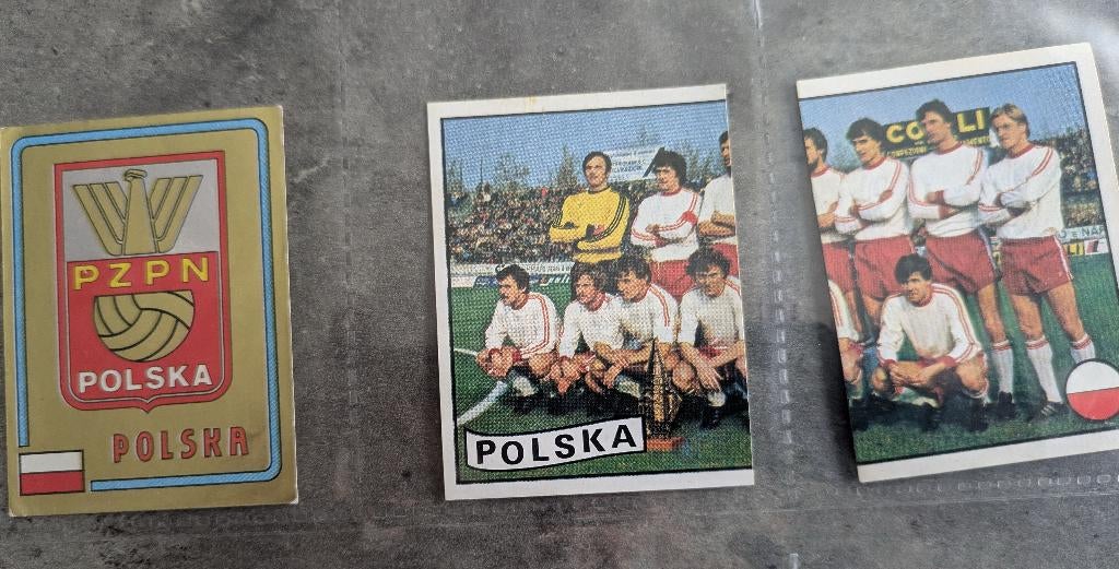 PANINI VOETBAL STICKERS EURO 84 POLSKA 3x incl embleem, Hobby en Vrije tijd, Stickers en Plaatjes, Nieuw, Verzenden