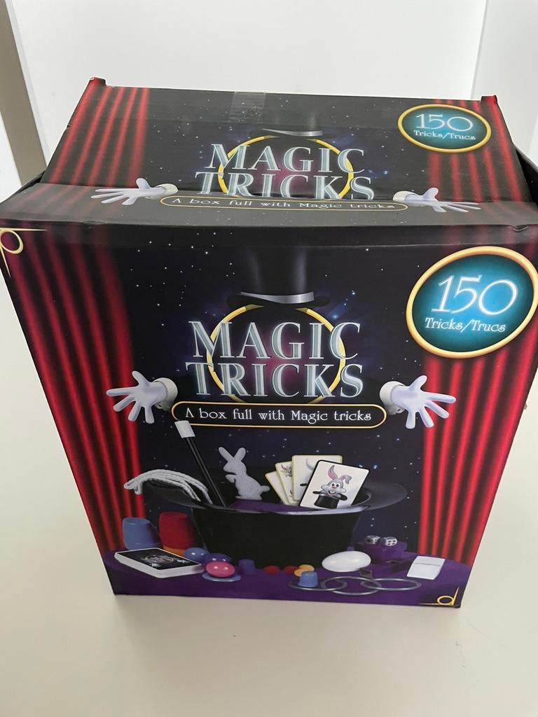 Magic tricks - goocheldoos, Een of twee spelers, Ophalen, Gebruikt