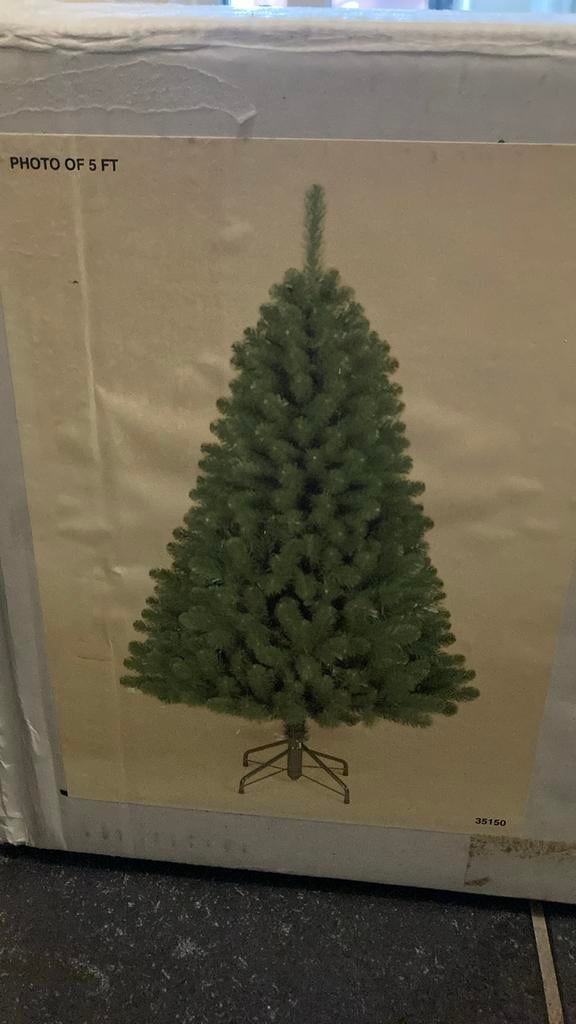 Kerstboom 150cm, Ophalen of Verzenden, Zo goed als nieuw
