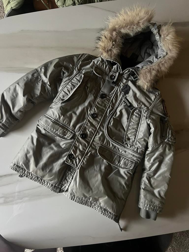 PJS originele parajumpers jas 10 jaar - nieuwprijs 690 €, Ophalen, Zo goed als nieuw, Jas
