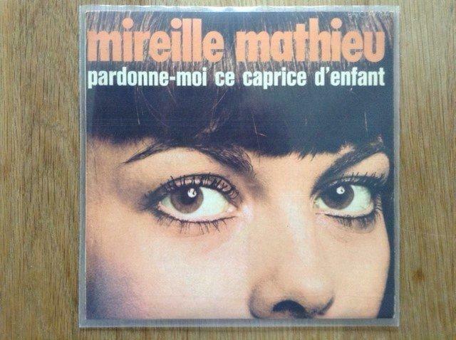 single mireille mathieu, CD & DVD, Vinyles | Autres Vinyles