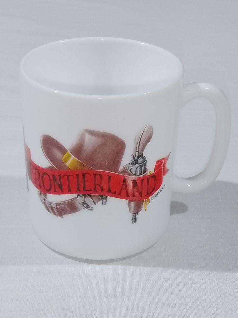 Tas / Kop / Mok - Frontierland  - Disney - Esso - Arcopal, Verzamelen, Ophalen of Verzenden, Goofy of Pluto, Gebruikt, Servies