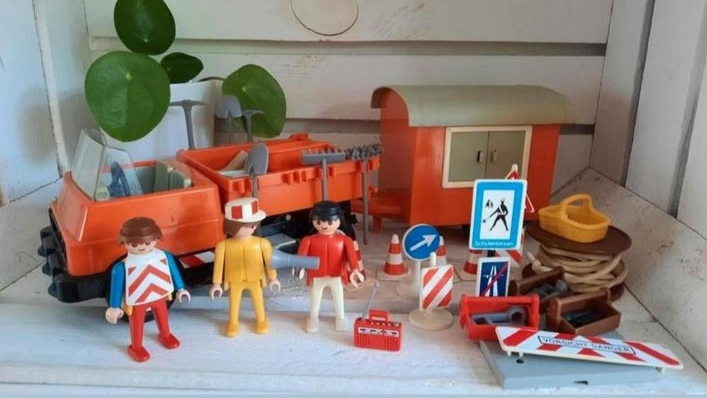 Vintage Playmobil werkplaats, Ophalen of Verzenden