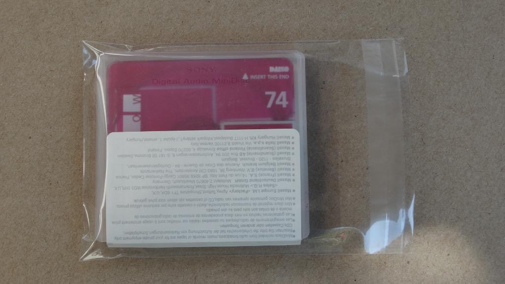 MiniDisc DAISO WINDOW rose - IMPORT JAPON, Envoi, Lecteur MiniDisc