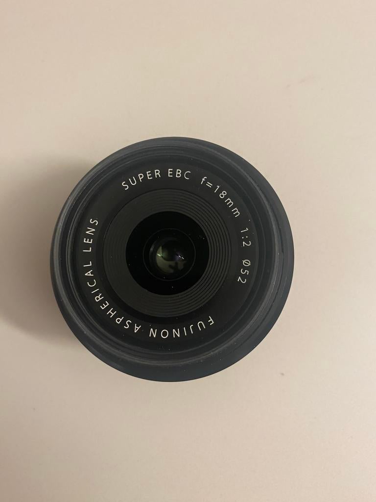 Fujifilm XF 18mm f/2.0 r, Ophalen, Zo goed als nieuw, Groothoeklens