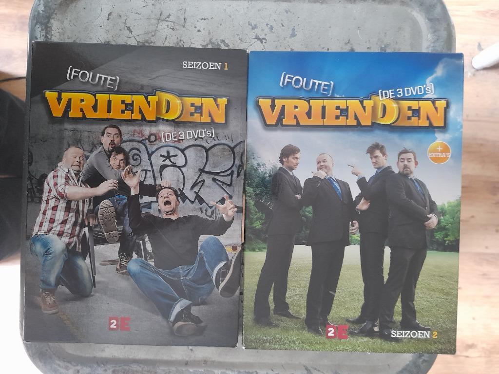 Foute vrienden compleet, Cd's en Dvd's, Dvd's | Tv en Series, Komedie, Boxset, Alle leeftijden, Verzenden