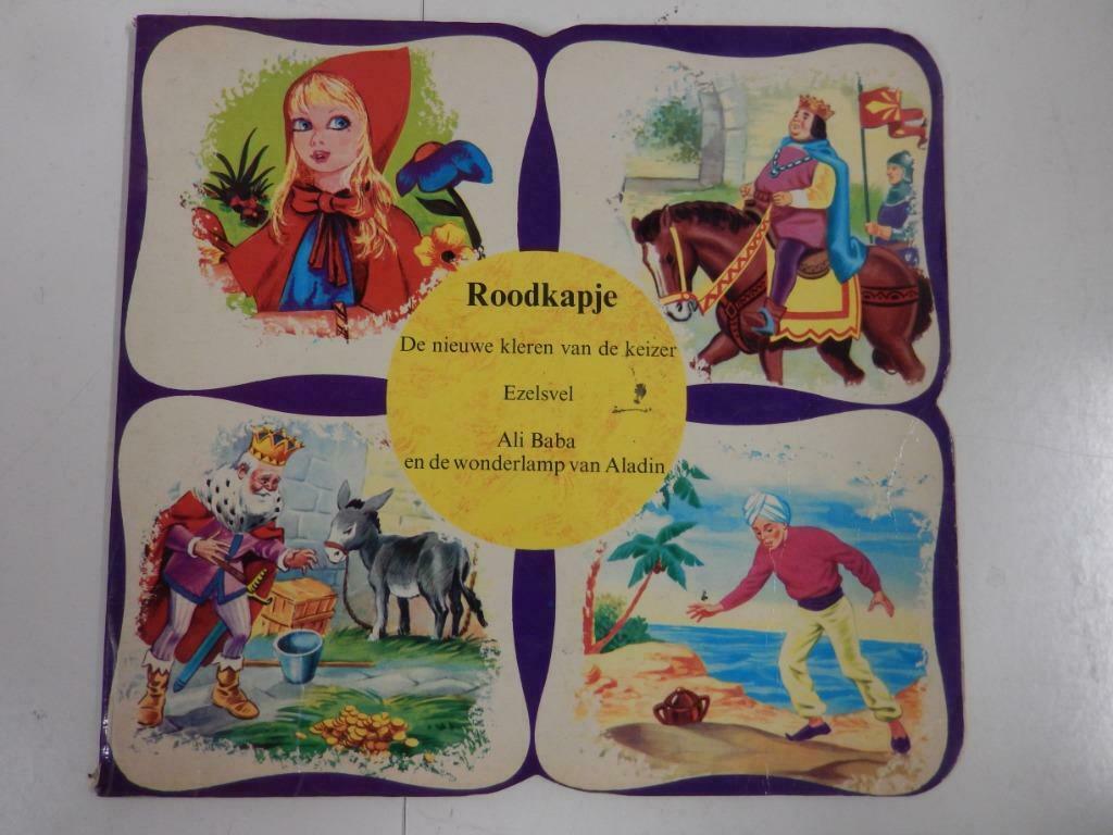 "ROODKAPJE" en 3 andere sprookjes (klaverblad boekjes 1971), Boeken, Ophalen of Verzenden, Gelezen