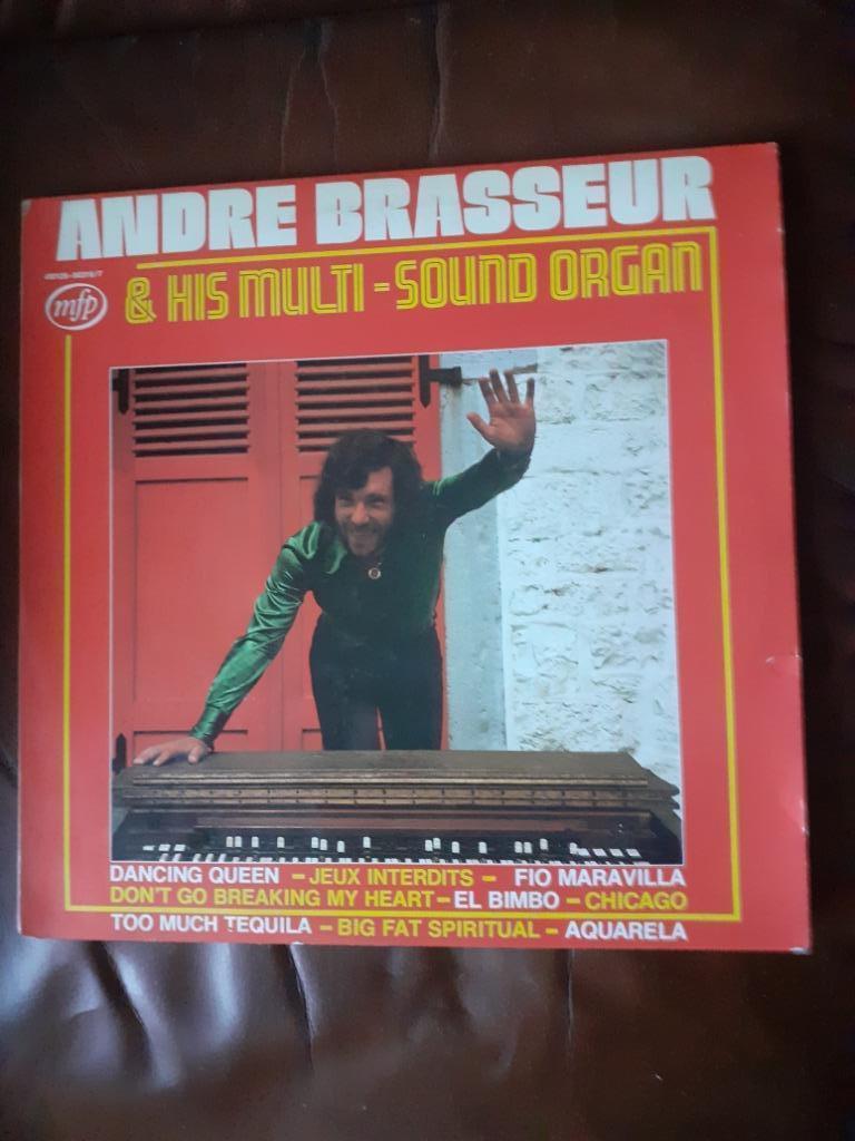 2LP André Brasseur and his Multisound organ (Belpop), Enlèvement ou Envoi