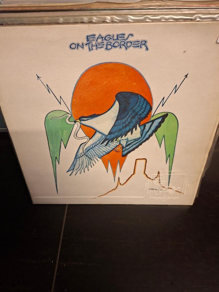 lp - the eagles - on the border - vak 19, Cd's en Dvd's, Ophalen of Verzenden, Gebruikt