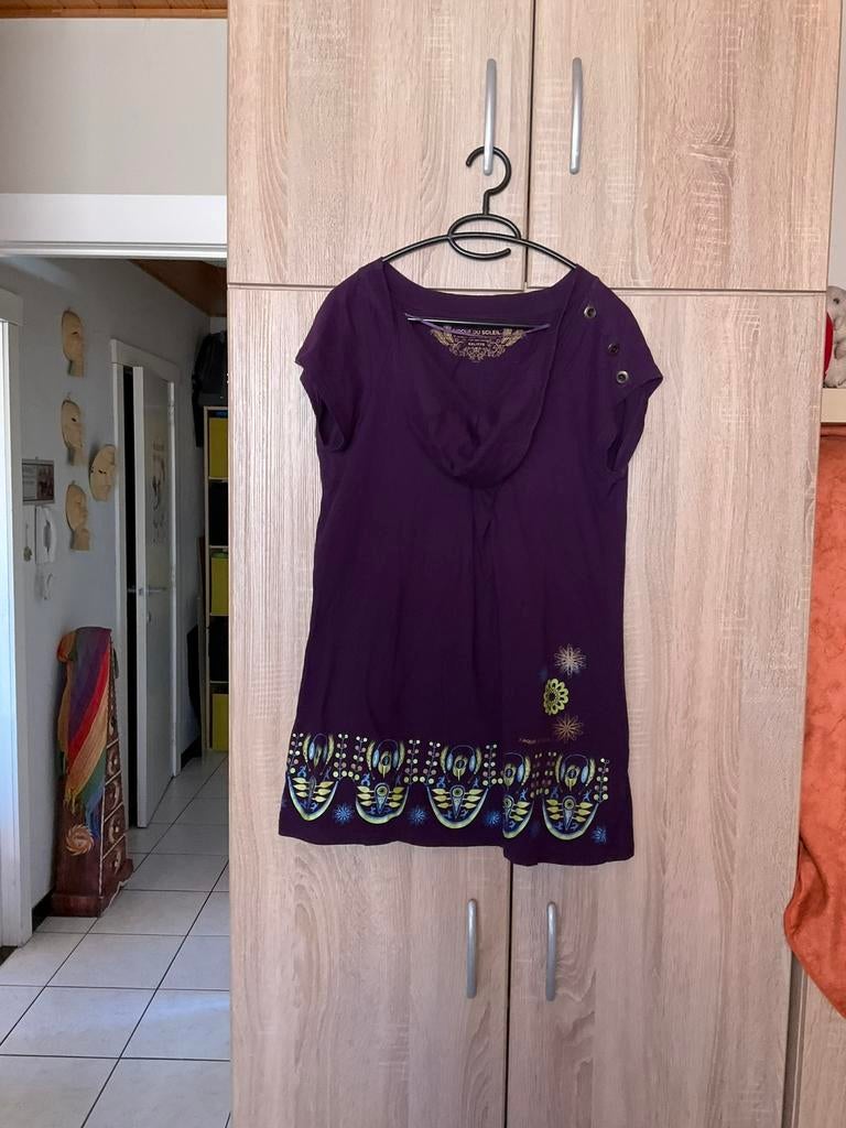 Paarse tuniek,cirque du soleil,maat XXL, Cirque du soleil, Paars, Maat 46/48 (XL) of groter, Ophalen of Verzenden