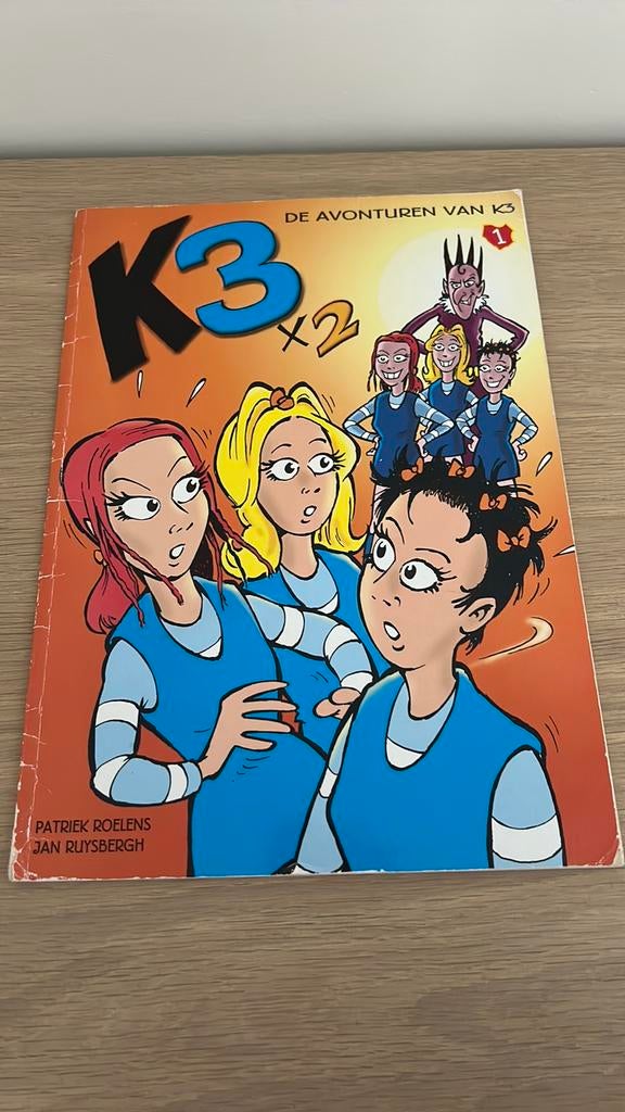 K3 original: strip: P. Roelens - K3 x 2, Boeken, Stripverhalen, Ophalen of Verzenden, Gelezen, P. Roelens; J. Ruysbergh
