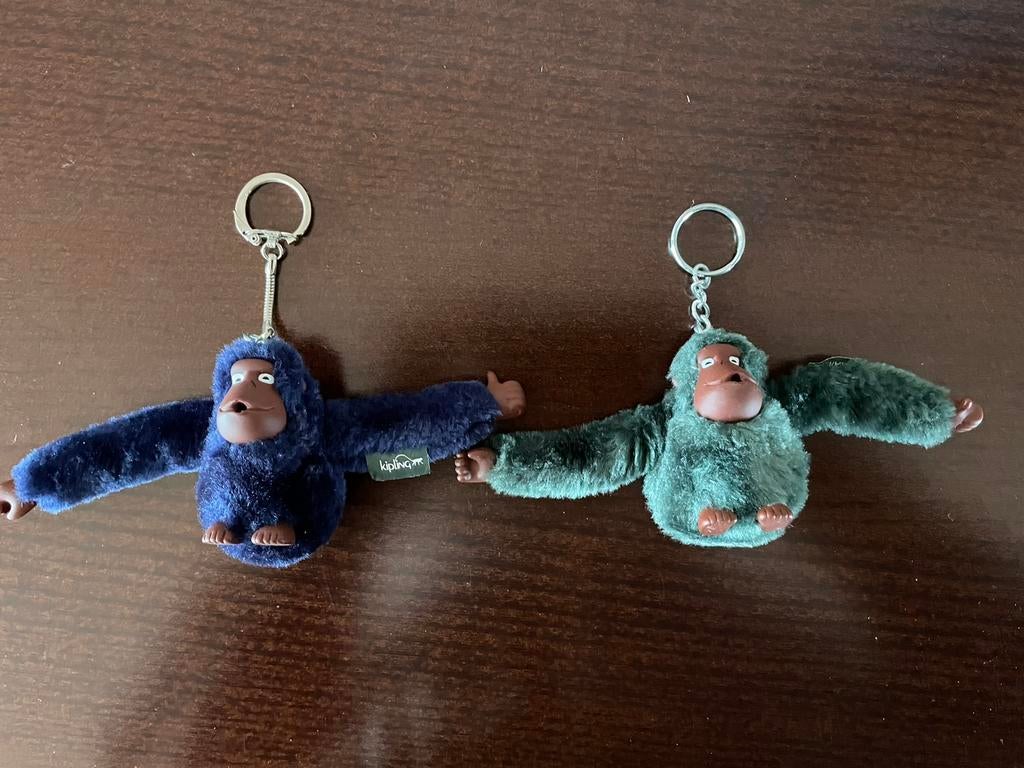 2 st. Kipling sleutelhangers, Verzamelen, Ophalen, Zo goed als nieuw