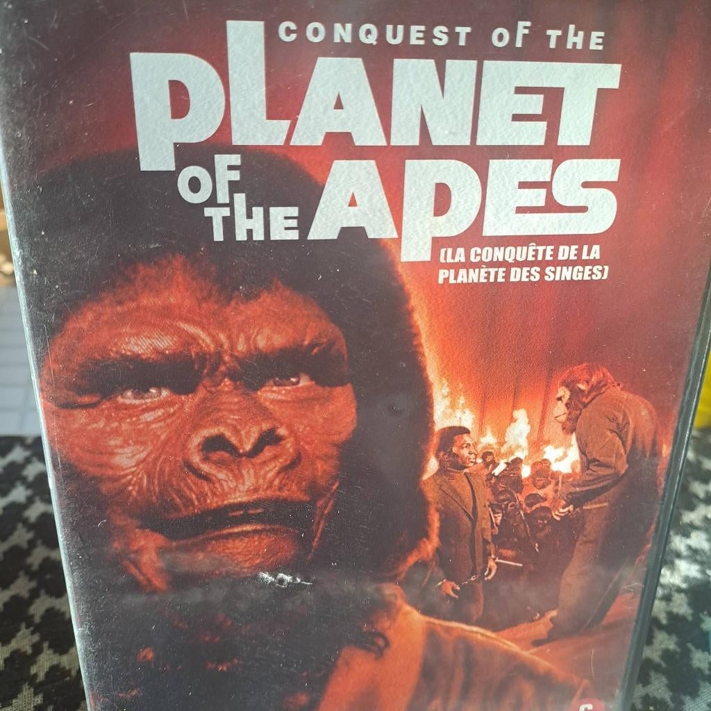 Conquest of the planet of the apes 1972 dvd krasvrij 2eu, 1960 tot 1980, Ophalen of Verzenden, Zo goed als nieuw, Vanaf 6 jaar
