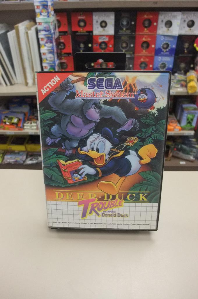 Deep Duck Trouble Starring Donald Duck (cib) master system, Enlèvement ou Envoi, 1 joueur, Sega, Utilisé