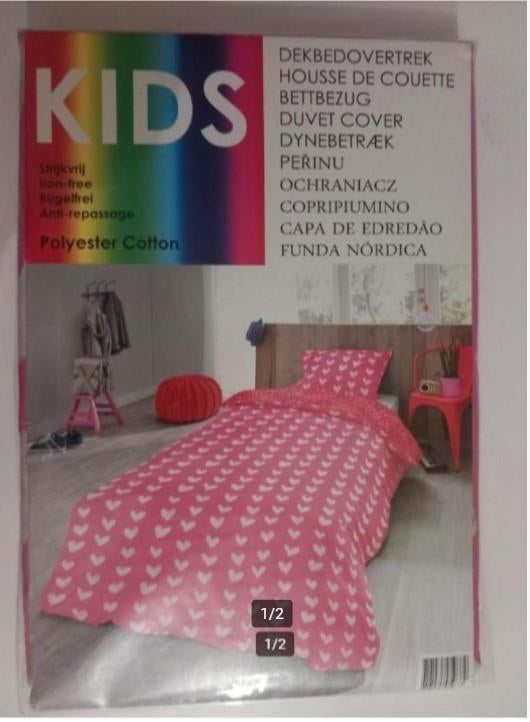 Literie housse de couette enfants chambre à coucher, Enlèvement ou Envoi, Neuf, Une personne, Housse de couette