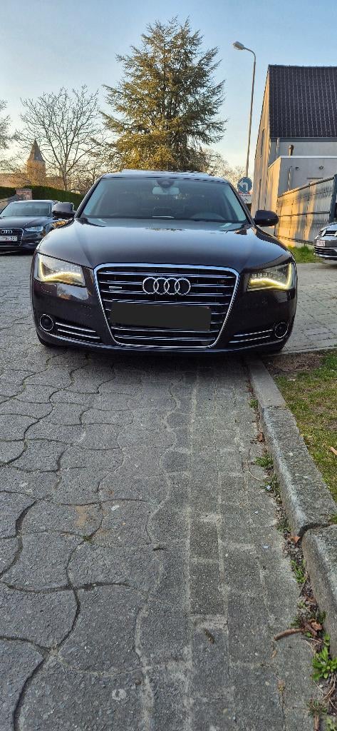 Audi A8 3.0TDI 250pk Full Option., Auto's, Automaat, Zwart, Leder, Vierwielaandrijving