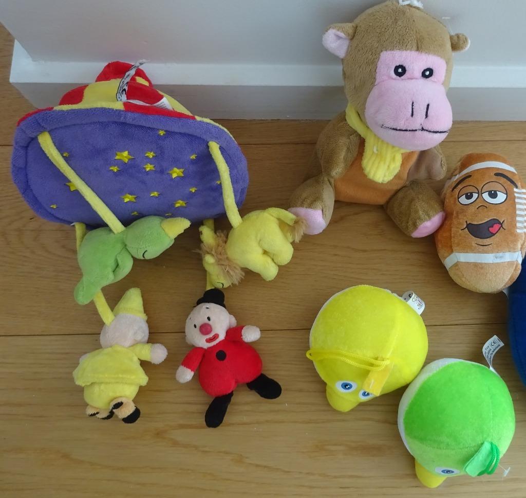 Pakket 5 knuffels, Ophalen of Verzenden, Gebruikt, Koe