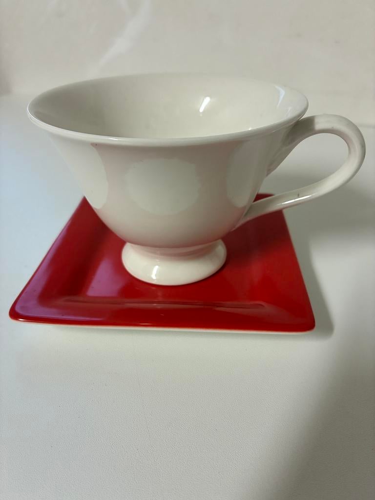 Kop en schoteltje Villeroy & Boch, Nieuw, Ophalen of Verzenden, Effen, Kop(pen) en/of Schotel(s)
