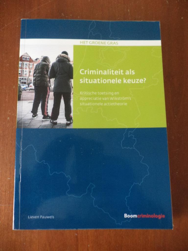 boeken CRIMINOLOGIE ( Ugent ), Boeken, Ophalen of Verzenden, Zo goed als nieuw, Hoger Onderwijs