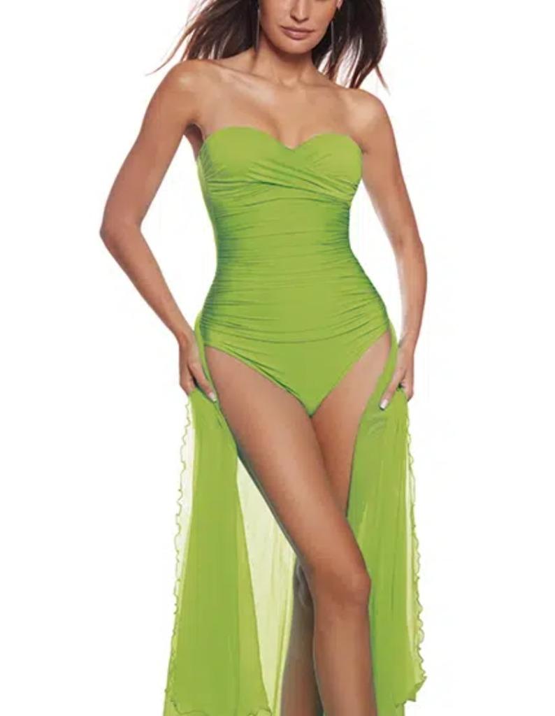 Paréo fin en tricot et couleur ORTIGA, jolie nuance de vert, Neuf, Enlèvement ou Envoi, Autres types, Vert