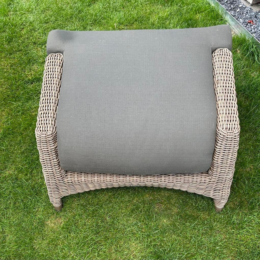 Voetbank season’s outdoor, Ophalen, Zo goed als nieuw, Hout, Stoel