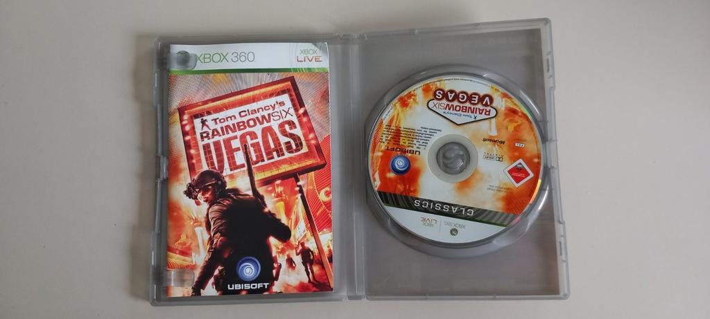 Tom Clancy's Rainbow Six Vegas X-Box 360 spel, Ophalen of Verzenden, Zo goed als nieuw