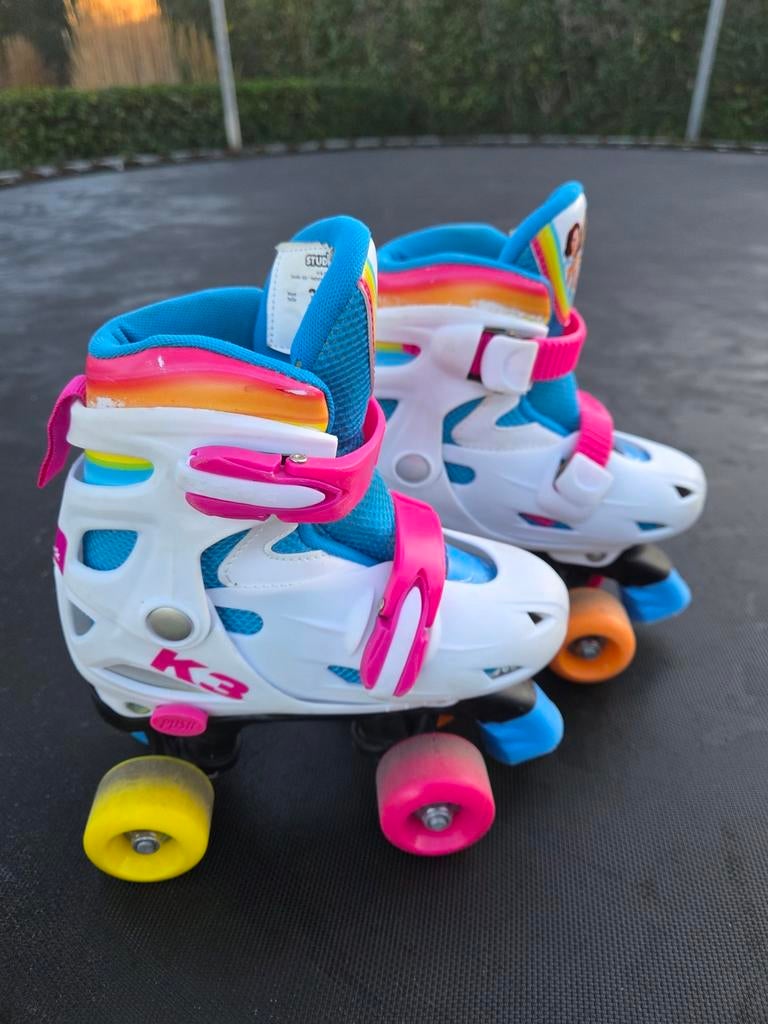 K3 rolschaatsen maat 31/34, Ophalen, Verstelbaar, Gebruikt, Kinderen