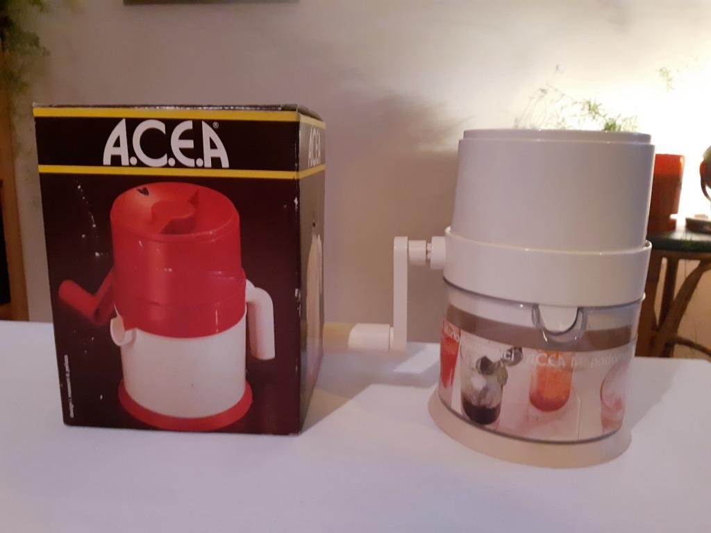 Broyeur à glace vintage 1970 A.C.E.A. Manodomestici, Italie, Enlèvement ou Envoi